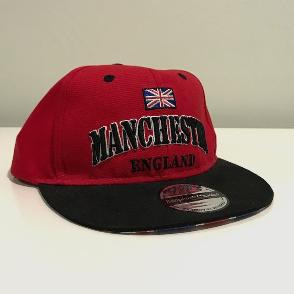 NWOT Manchester England Snapback Classics Hat